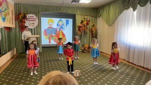 Танец "Гармошка", средняя группа детского сада