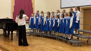 Младший хор «Первоцвет» – Выступление на Фестивале хоров ЗАО 2022