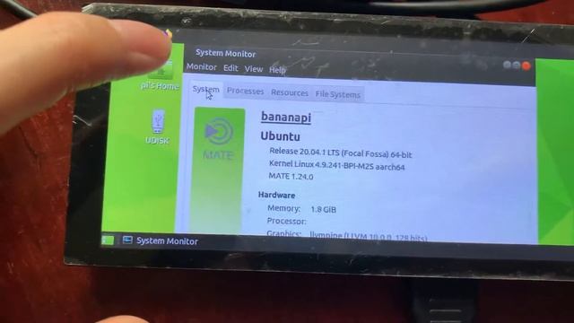 Waveshare 7.9inch 400x1280 HDMI LCD For Bananapi M2S смотреть онлайн