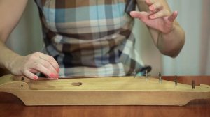 Учимся играть на кантеле. Урок 4: Музыкальная пьеса «Pumpulia» Сари Каасинен, пятиструнное кантеле