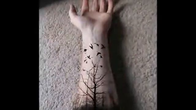 Такие необычные, и красивые татуировки, смотреть онлайн