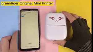 Original C9 cat shape pocket mini printer