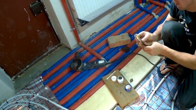 Пайка медной трубы подручными средствами . смотреть онлайн