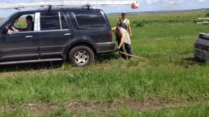 ВАЗ 2112 застрял