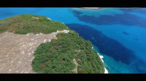 Aerial from Kira Panagia and Pontikonisi