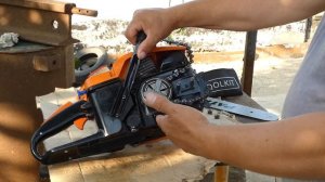 Масляной насос - брак на бензопиле Патриот 5220 империал