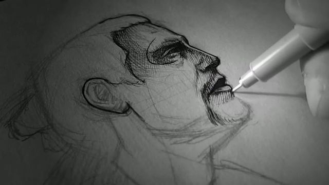 Рисунок ручкой