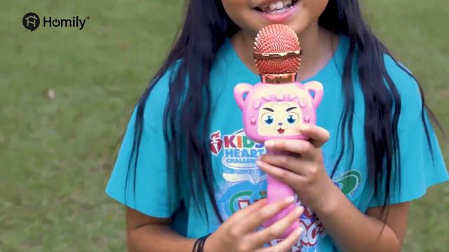 Voice Changer Bluetooth Microphone with Karaoke Gifts for Kids