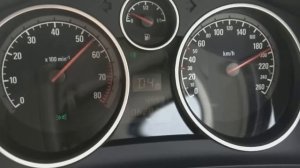 Opel Astra H 1.8 Auto - Max Speed