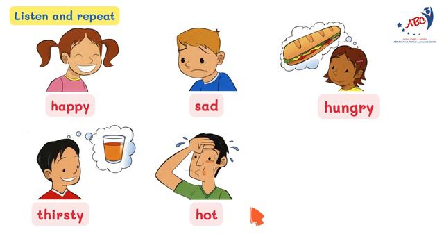 Family and Friends Starters (2nd) | Unit 5 - He's happy! | Words смотреть онлайн