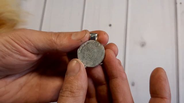 БОЛЬШОЙ ЖЕНСКИЙ КУЛОН «МАКОШЬ В ЛУННИЦЕ» С БИРЮЗОЙ смотреть онлайн