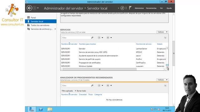 Introducción Dashboard Windows Server 2012 смотреть онлайн