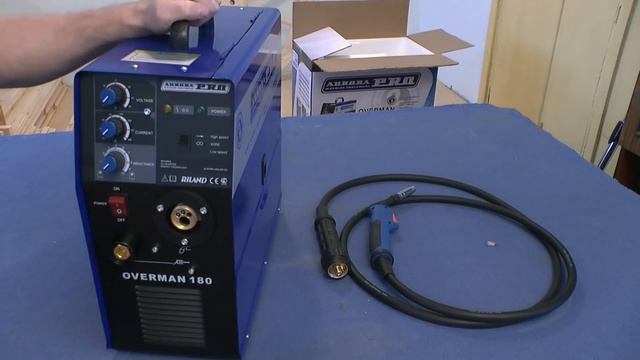 Сварочный Полуавтомат Aurora Pro OVERMAN 180 Обзор смотреть онлайн
