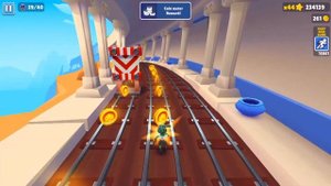 Subway Surfers #81 Moira Greece Surfer на сёрфдоске Ssskater в Греции! На весь экран