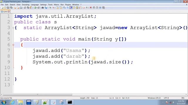 Array List (Dynamic Arrays) in Java || Add Remove Display Elements ArrayList Urdu/Hindi Jawad Aslam