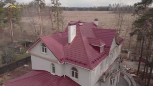 Реконструкция старой кровли. Замена гибкой черепицы на металлочерепицу.