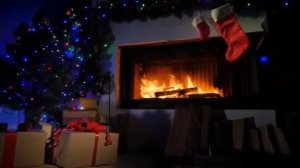 Красивая новогодняя видео заставка для создания праздничной атмосферы в вашем доме (1 час)