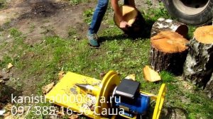 Дровокол для дома и дачи, береза больших диаметров