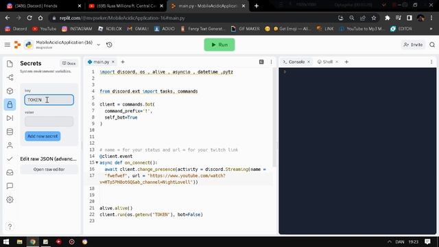 Fake streaming status (discord) 2022 - 2023 смотреть онлайн