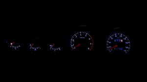 Панель приборов ВАЗ 2106 тюнинг светодиодная подсветка плавный розжиг