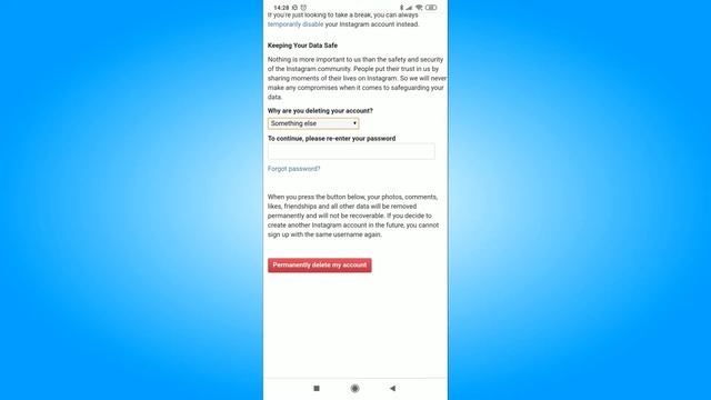 Как удалить профиль инста? Как удалить инстаграмм аккаунт? Как закрыть аккаунт в ig?