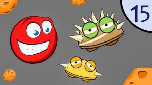 Новый Несносный КРАСНЫЙ ШАР #15. Новые пришельцы. Мультик ИГРА New Red Ball 2 на Игрули TV