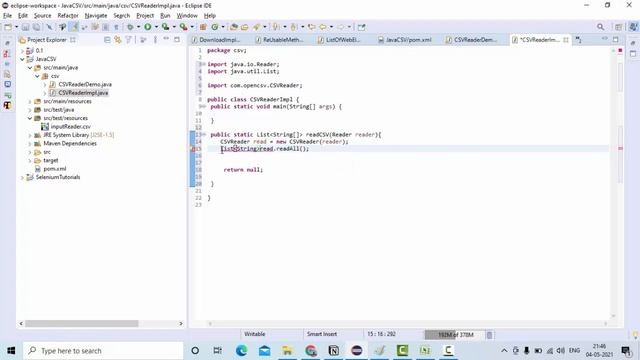read large csv files in java using open csv part-1