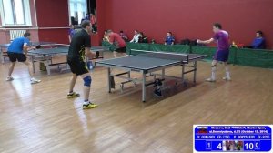 Роман ОСМАНОВ vs Роман БОРТНИКОВ, Турнир Master Open, Настольный теннис, Table Tennis