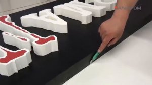 изготовление объемных букв