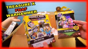 Treasure X - FNAF - Warhammer и другие ТОП приколюхи Распаковка посылки