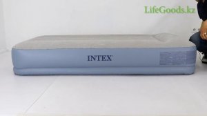 Надувной матрас-кровать Intex (Интекс) 64116 с насосом: обзор от Интернет магазина LifeGoods.kz