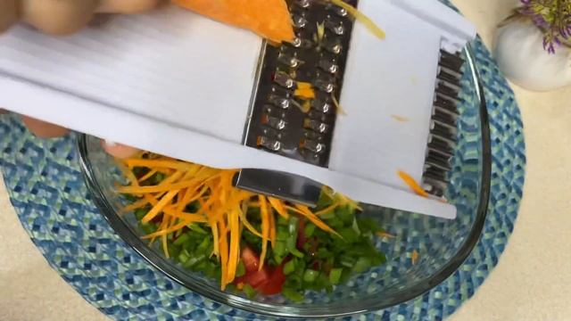 Баклажанлы жазгы салат. Салат на каждый день. Очень вкусный салат из баклажан.