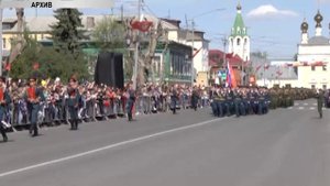 Наши на параде