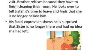 Storyboarding: The Berenstain Bears help those in need