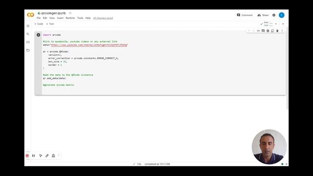 Step-by-Step Python Tutorial: Generating QR Code on Google Colab смотреть онлайн