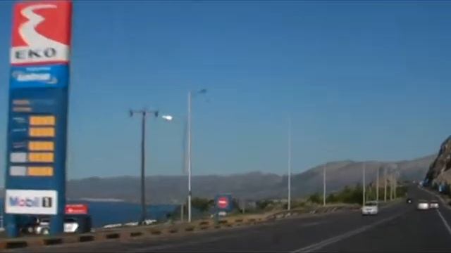 Greece. Crete. Road from airport to Kalimera Kriti. Греция. Крит.mp4