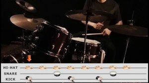 Lenny Kravitz ''LOW'' Drum Beat