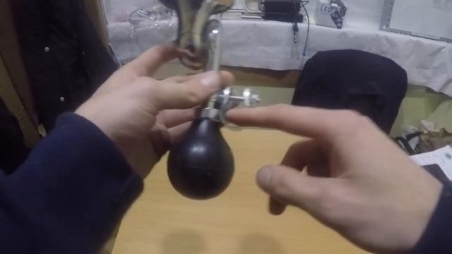 Клаксон стальной, хромированный "Дудка кривая" смотреть онлайн