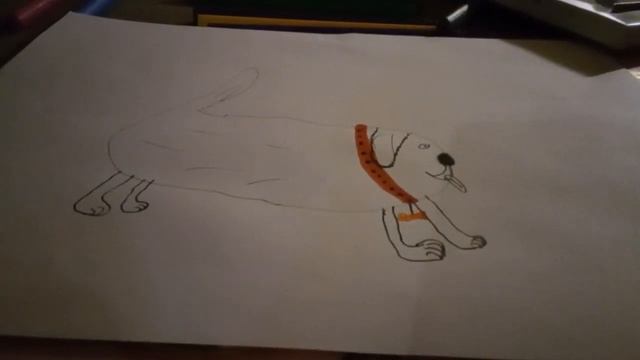 Урок рисования от Арт Лев и Лады ) Рисуем милую собаку! Первая часть. смотреть онлайн