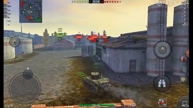 WoT Blitz , Герой ПОСМЕРТНО , Жил до конца ! Пример топовой команды смотреть онлайн