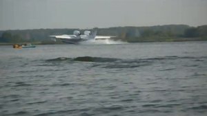 Волга.Тушение лесных пожаров самолетами 2014