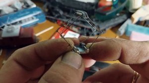 пантограф из проволоки. 1/87 HO