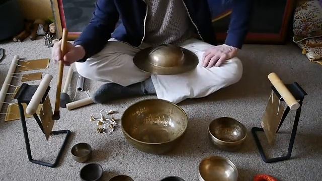 Поющие чаши. Тибетские чаши. Комплект поющих тибетских чаш. смотреть онлайн