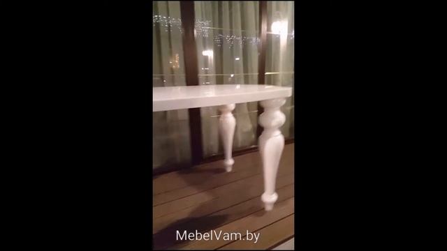 Барный стол для кухни. Мебель под заказ в Минске от "MebelVam.by". Дизайнерская мебель в Минске