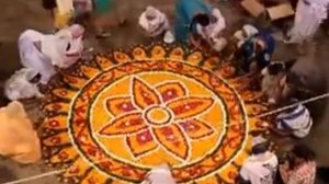 Widows of Vrindavan celebrate Diwali