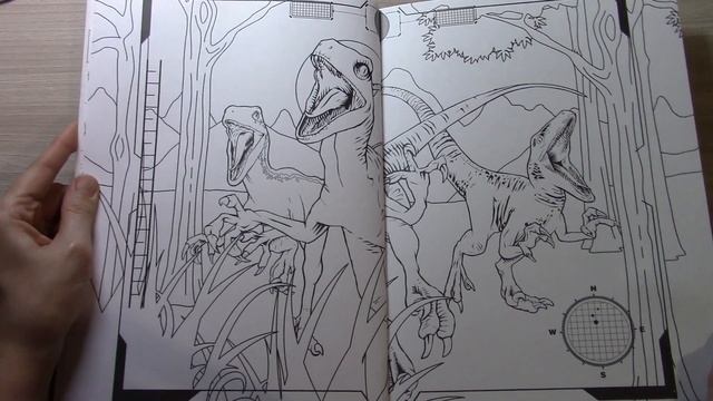 НЕОБЫЧНАЯ РАСКРАСКА МИР ЮРСКОГО ПЕРИОДА ОБЗОР смотреть онлайн