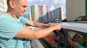 Установка ветровиков на Фольксваген Поло самостоятельно