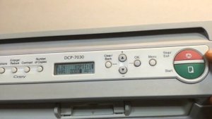 BROTHER DCP-7030 ?️ Reset bębna