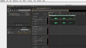 How to export separate audio files from Adobe Audition