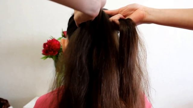 Как заплести французскую косу (колосок) наоборот. Голландская коса\Dutch braid tutorial смотреть онлайн